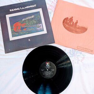 B.B. King L.A. Midnight 1972 ABCX-743 Stereo Rainbow Label LP ABC Records Vinyl